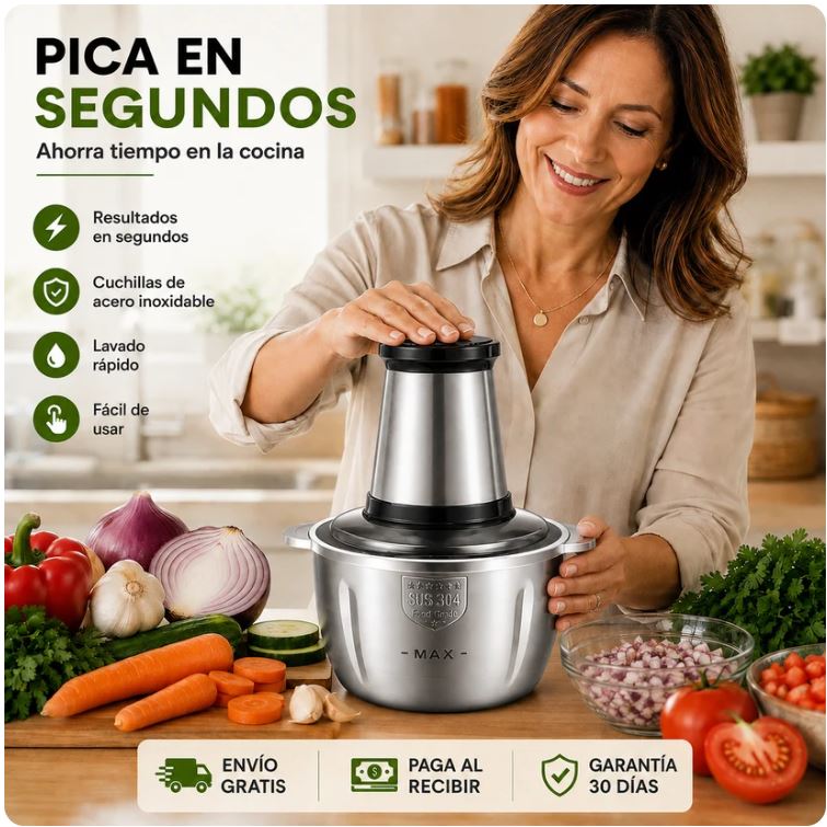Picadora Procesadora 2 Litros